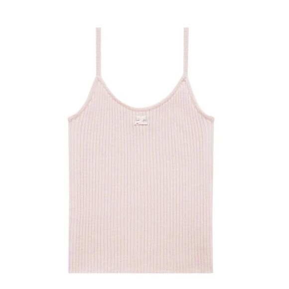 Courreges Women Ribbed Top